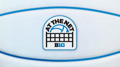 B1G Volleyball: At The Net