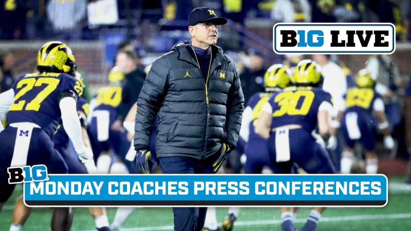 Ryan Day, Michael Locksley & Kirk Ferentz | Week 11 Coaches Press ...