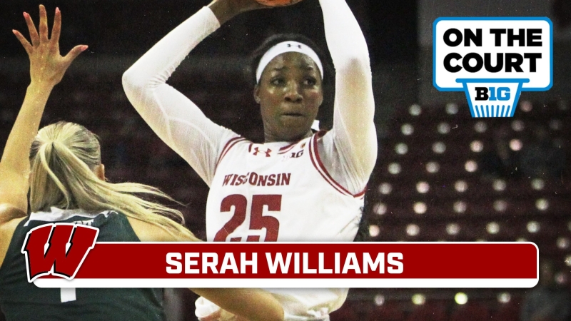 Spotlighting Serah Williams Wisconsin Womens Basketball On The Court