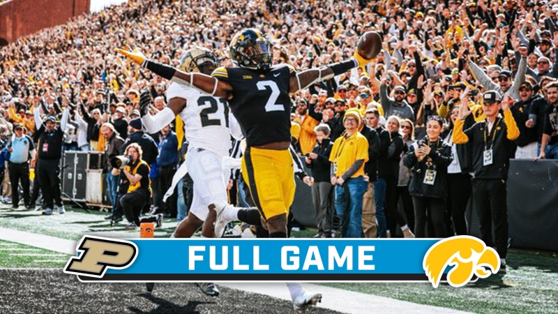 Purdue At Iowa - Full Game