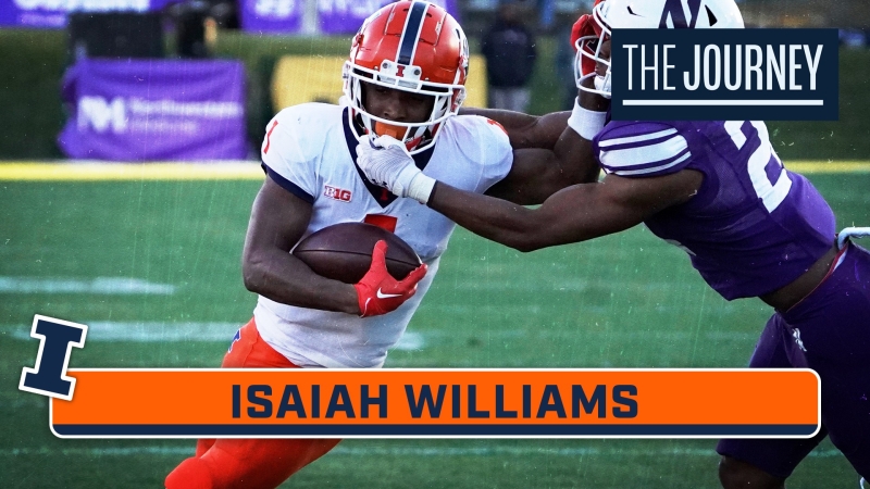 Spotlighting Isaiah Williams | Illinois Fotball | The Journey