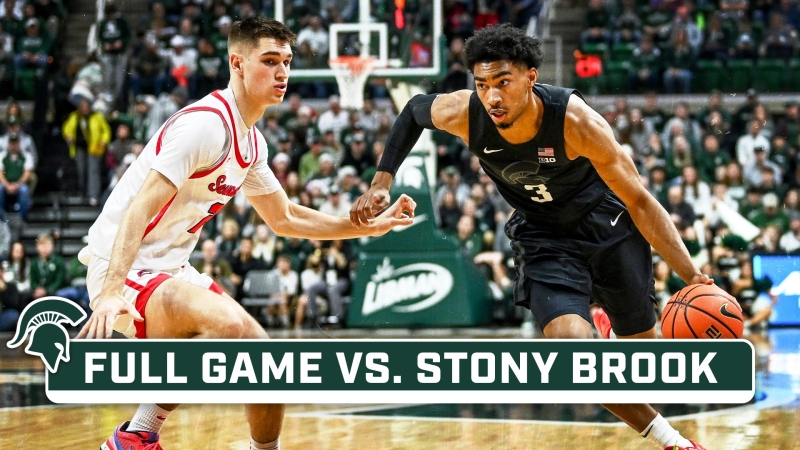 Stony Brook at Michigan State - Full Game