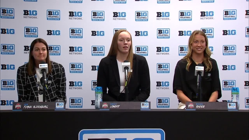 Ohio State Press Conference | 2023 Big Ten Volleyball Media Days