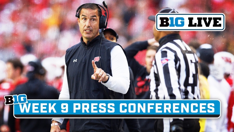 Luke Fickell, Matt Rhule, P.J. Fleck And More | Week 9 Press ...