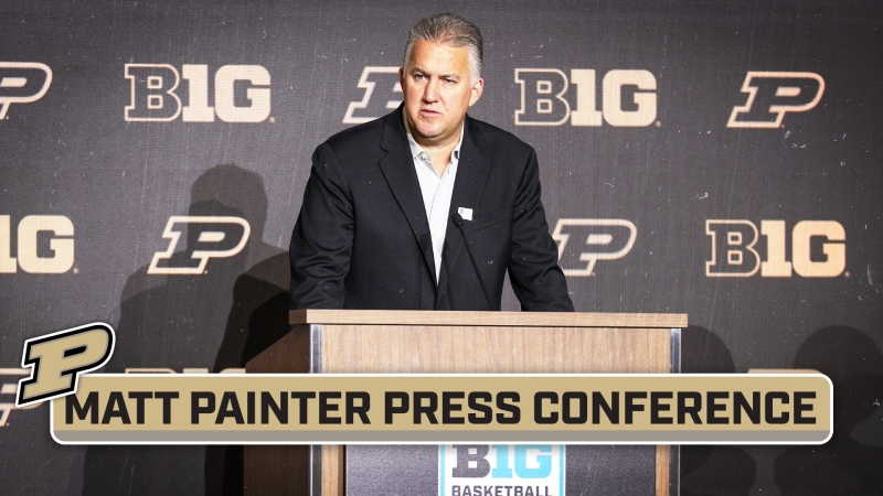 Purdue HC Matt Painter Press Conference | 2023 Big Ten Men's Basketball ...