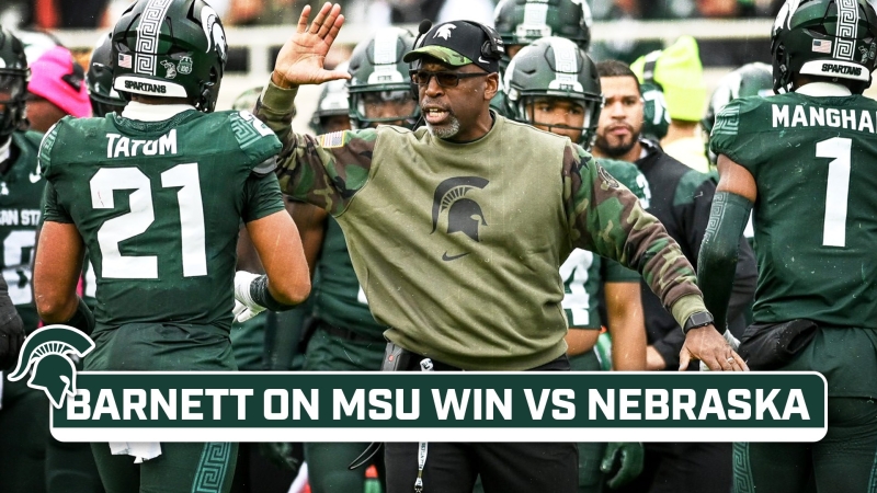 Interview: Michigan State Interim Head Football Coach Harlon Barnett